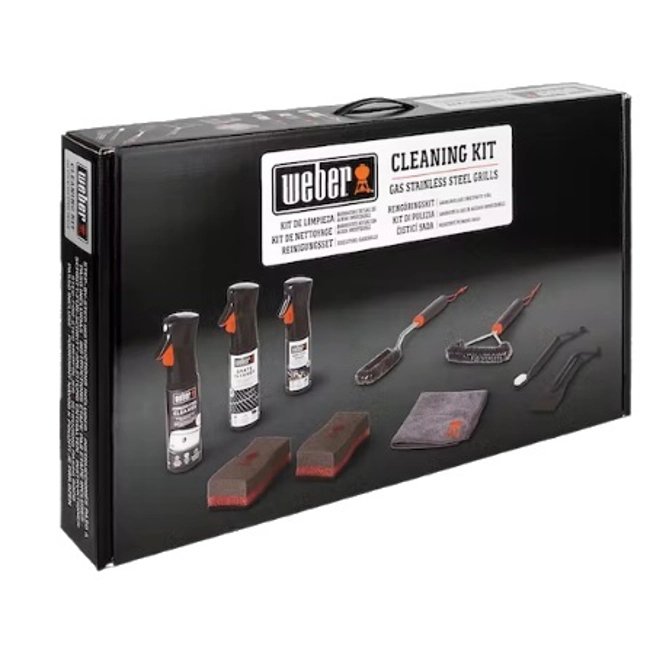 Vendita online Kit pulizia per barbecue a gas in acciaio inox
